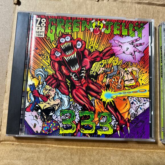 Green Jelly CD Lot / 2 333 / Cereal Killer Soundtrack 1993–1994 Zoo BMG Rare OOP - Picture 5 of 15